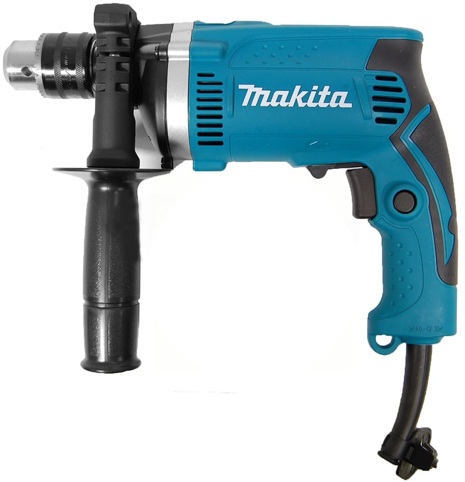 Япония Makita HP1630 Ударная дрель ручная дрель Регулируемая скорость бытовой ударный электрический молоток две функции 710 Вт 48000ipm 3200 об/мин