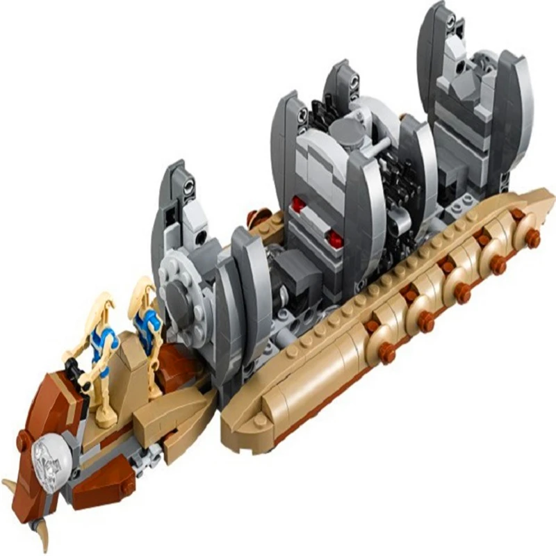 

BELA 10374 Star Wars Droid Troop Carrier Building Blocks Brick Compatible 75086 Technic Playmobil Toys For Children