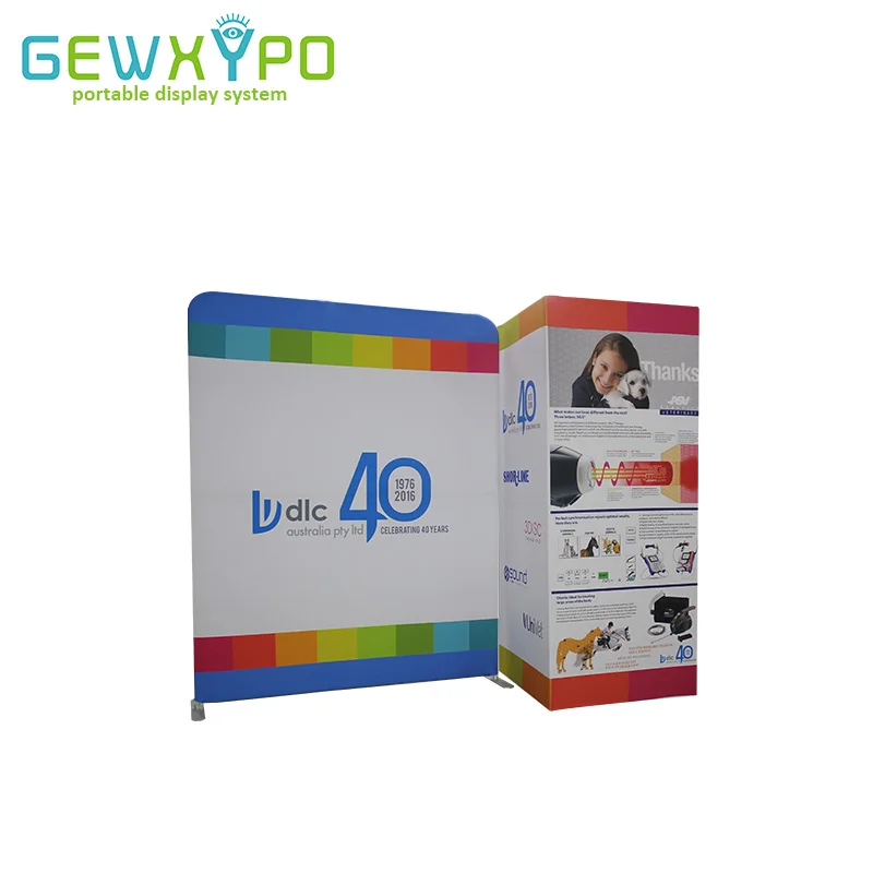 3mX3m Expo Booth Size Portable Straight Tension Fabric Banner Backdrop