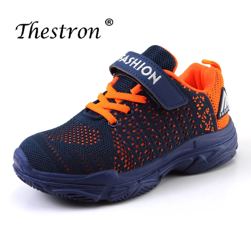 

Thestron Running Shoes Children Sports Blue Pink Running Shoes Girls Fashion Kids Sports Girls Kids Summer Teenage Boys Shoes