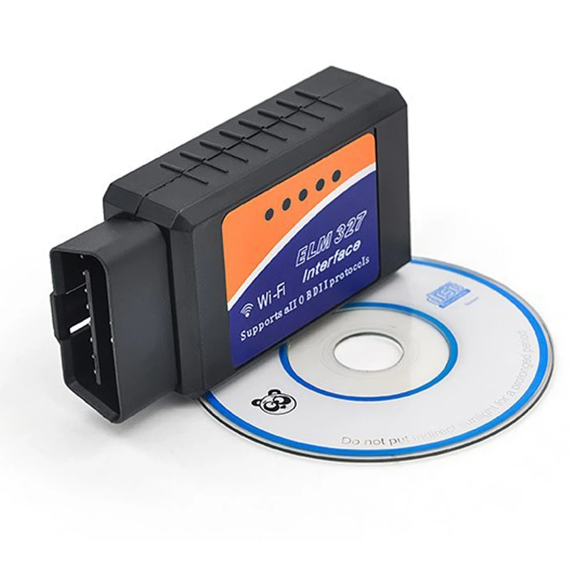 10 ШТ./ЛОТ ELM 327 V1.5 wi fi адаптер Работает На Android Крутящий Момент Elm327 Bluetooth Интерфейс OBD