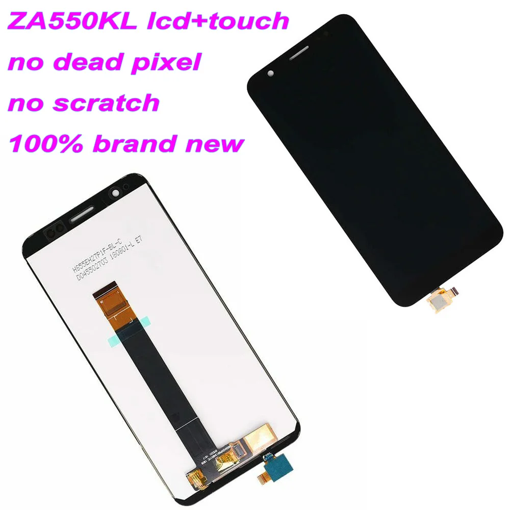 ЖК экран для Asus ZenFone Live L1 ZA550KL X00RD с рамкой и сенсорной панелью дигитайзер дисплей