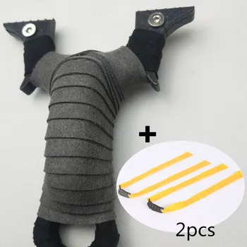 

MRTNAN strong titanium steel slingshot high quality catapult with flat rubber band adult outdoor hunting shooting game accepted
