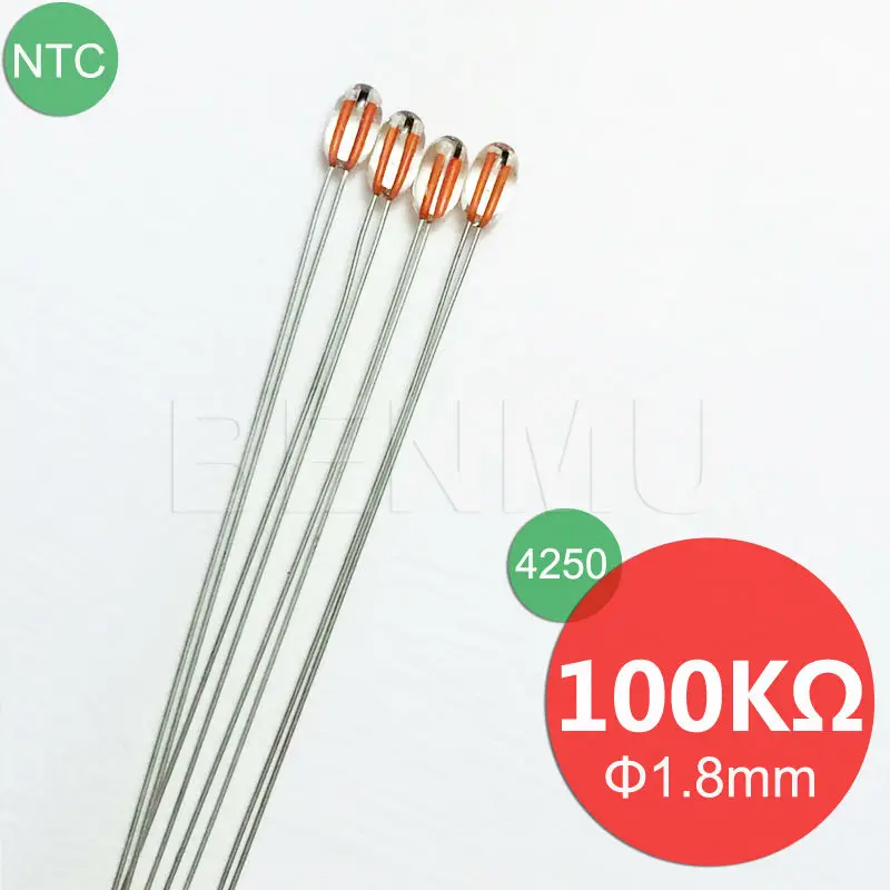 MGB18 100K 1 4250 NTC Thermistor resistor for High temperature sensors