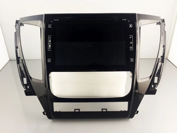 Excellent Android 8.1 quad core car dvd player media stereo car audio player wifi carplay gps tpms headunit for MITSUBISHI PAJERO 2017 1