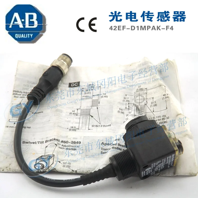 

The rockwell photoelectric - (A B) 42 ef - D1MPAK - F4 42 kl - RLB - A2