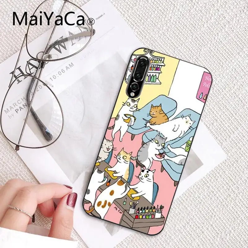 Japanese Cat Drink Pattern