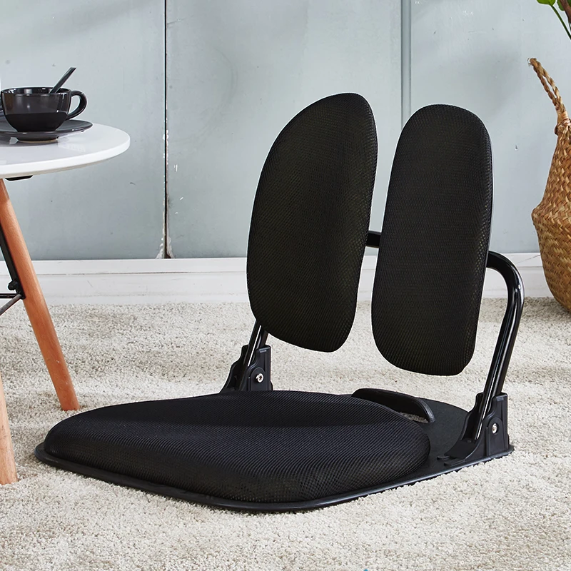 Складной стул татами эргономичный комфорт без ног Zaisu компактный стул для гостиной мебель для отдыха складной стул - Цвет: 8