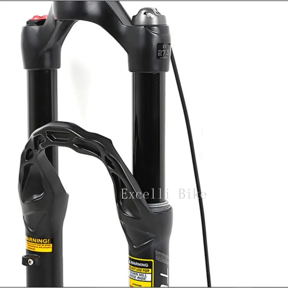 27.5inch 29er DH MTB Fork Air Suspension Line Contral Oil Lock 08