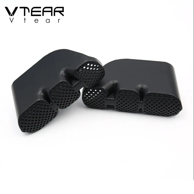 Vtear for Haval F7 air outlet vent protection cover interior mouldings back seat car-styling under rear car accessories