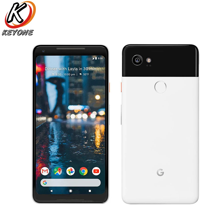 США версия Новый Google Pixel 2 XL LTE мобильный телефон 6 0 &quot4 GB Оперативная память 64 GB/128