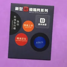 Для iPhone 6 S 6SP 6 S плюс A9 Процессор 3D BGA трафарет Оперативная память Baseband Мощность Wifi Аудио Зарядное устройство IC BGA Pin прямого нагрева шаблон