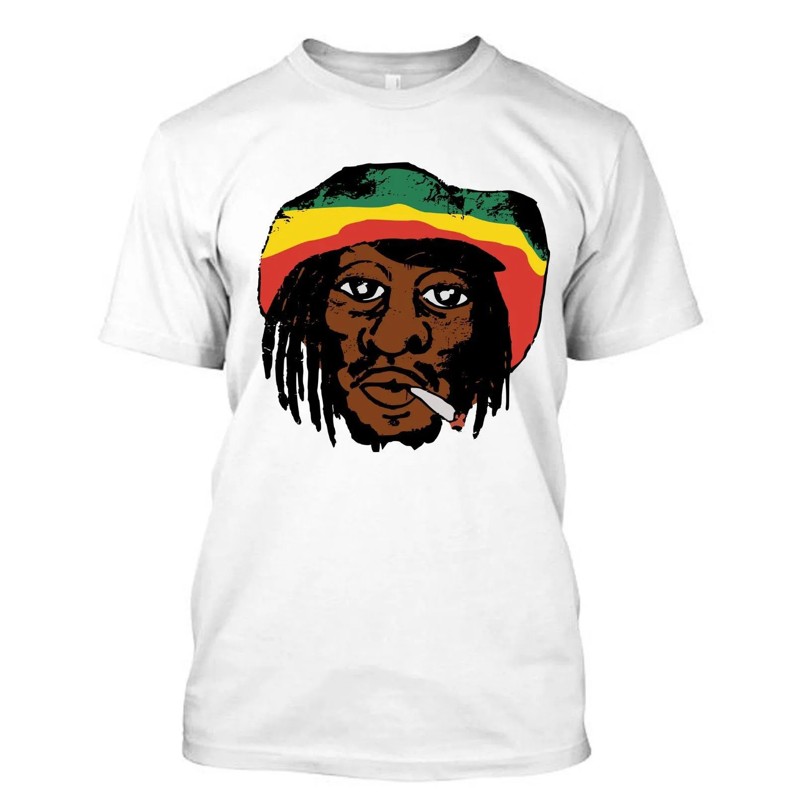Ямайка я люблю музыкальной культуры футболки discout популярные новые модная футболка Топ Бесплатная доставка 2018 officia