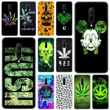 Hot Abstractionism Art high weed Luxury Soft Silicone Fashion Transparent Case For OnePlus 7 Pro 5G 6 6T 5 5T 3 3T TPU Cover