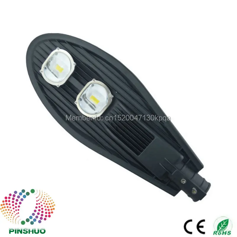 (4 Stks/partij) AC85-265V Garantie 3 Jaar Bridgelux Chip 100 W Led-straatverlichting Lamp Outdoor Industriële Tuin Road Yard Verlichting