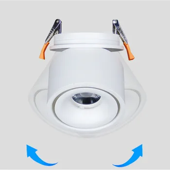 

LED COB Angle adjustable ceiling light 5W 7W 10W 12W 15W Folding lamp spotlights LED Spot lamp Ceiling Lamp light 110v 220v