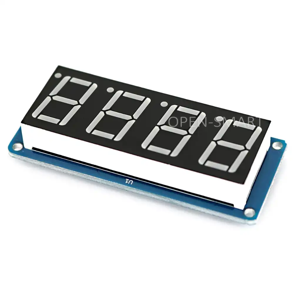 How To Set Up Seven Segment Displays On The Arduino Arduino Circuit Arduino Arduino Cnc