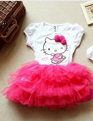 

new fashion dresses girls' dresses lovely cartoon dresses children clothing