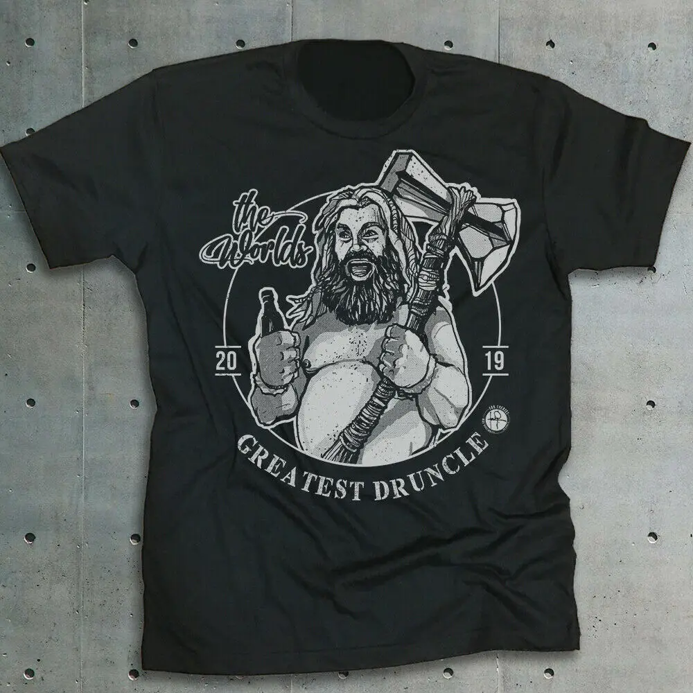 

Fat Thor Druncle T-shirt I love you 3000 Avengers Endgame Tee Tony Stark
