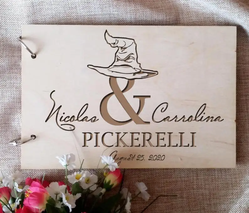 

Wedding Guest Book Wood Board Guest Book Alternative Sign Always Guest Book