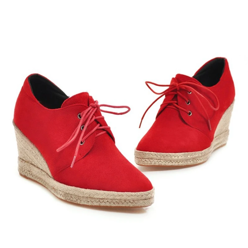 Женские замшевые туфли лодочки REAVE CAT Chaussure femme на платформе и высоком каблуке