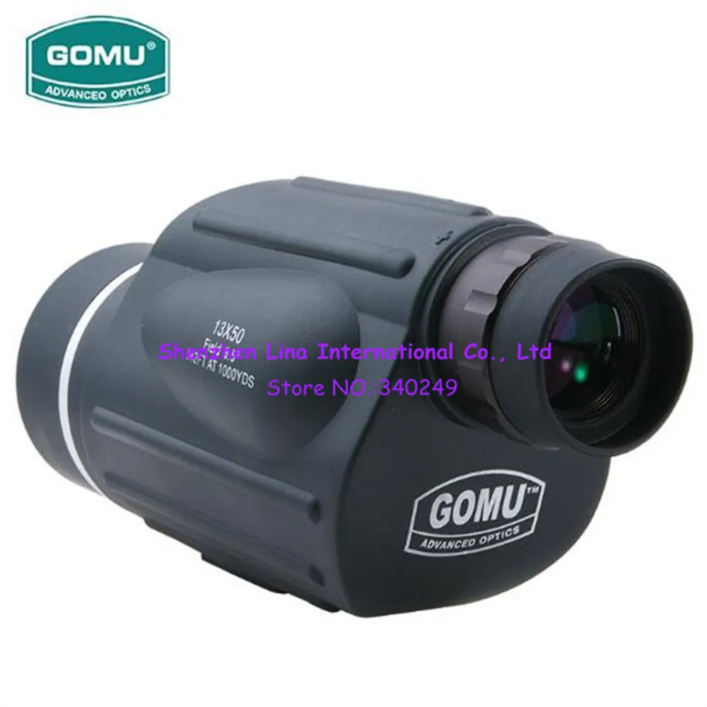 

Gomu 13X50 Monocular Telescope Nitrogen-filled Waterproof Bird Watching Telescope HD Super Large Eyepiece Anti-fog GOMU13X50