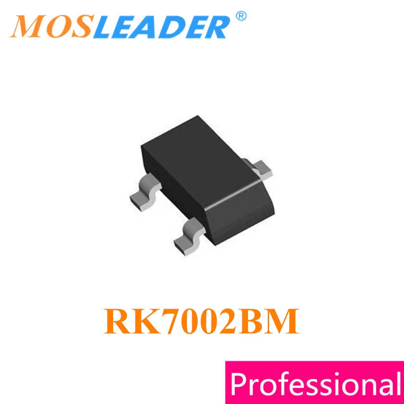 Mosleader RK7002BM T116 SOT23 3000PCS RK7002BMT116 60A 0.25A 2.5V Drive N-Channel MOSFET High quality | Электроника