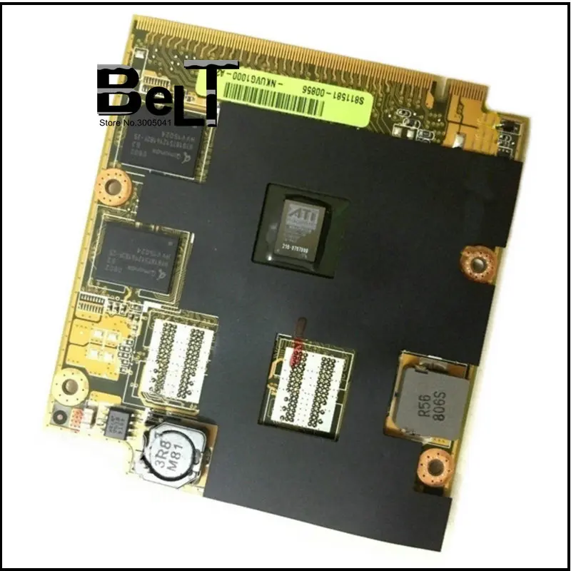 Оригинальная видеокарта HD 3470 HD3470 256M DDR2 MXM II VGA для ASUS F8S F8T F8V M50S N80V X55S X57S X81S