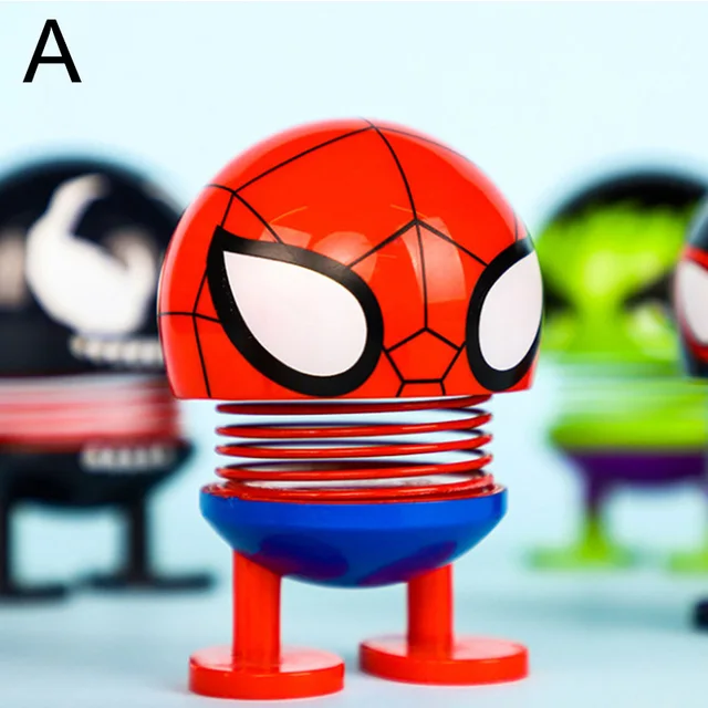 Shaking Head Toys Car Ornaments Bobblehead Nod Dolls Cute Cartoon