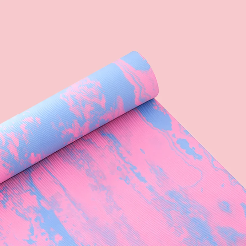 7MM TPE Non-Slip Yoga Mat for Fitness Exercise Gymnastics Mats Indoor Gym Macaron Camouflage Body Building Sports Yoga Cushion 7MM TPE Non-Slip Yoga Mat for Fitness Exercise Gymnastics Mats Indoor Gym Macaron Camouflage Body Building Sports Yoga Cushion