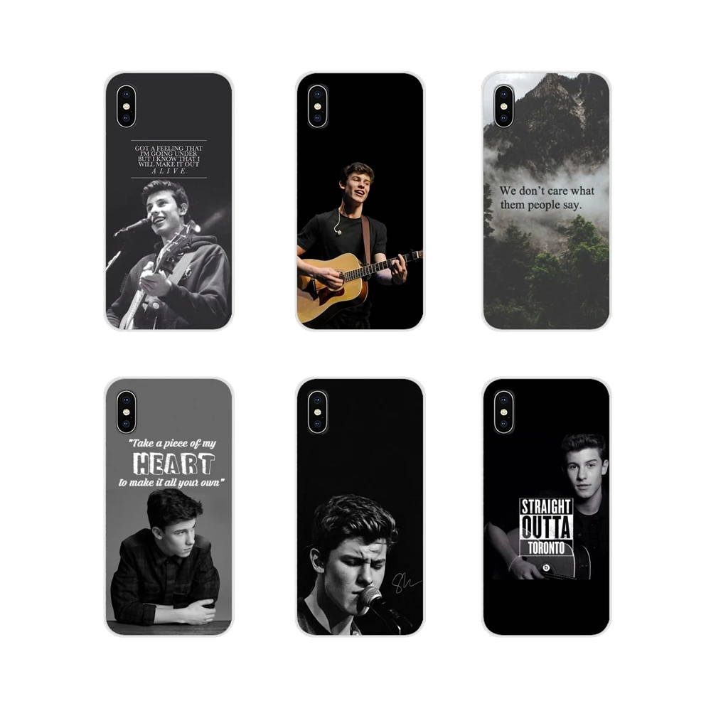 Shawn Mendes Accessories Phone Cases Covers For Samsung Galaxy S4 S5 MINI S6 S7 edge S8 S9 S10 Plus Note 3 4 5 8 9 | Мобильные