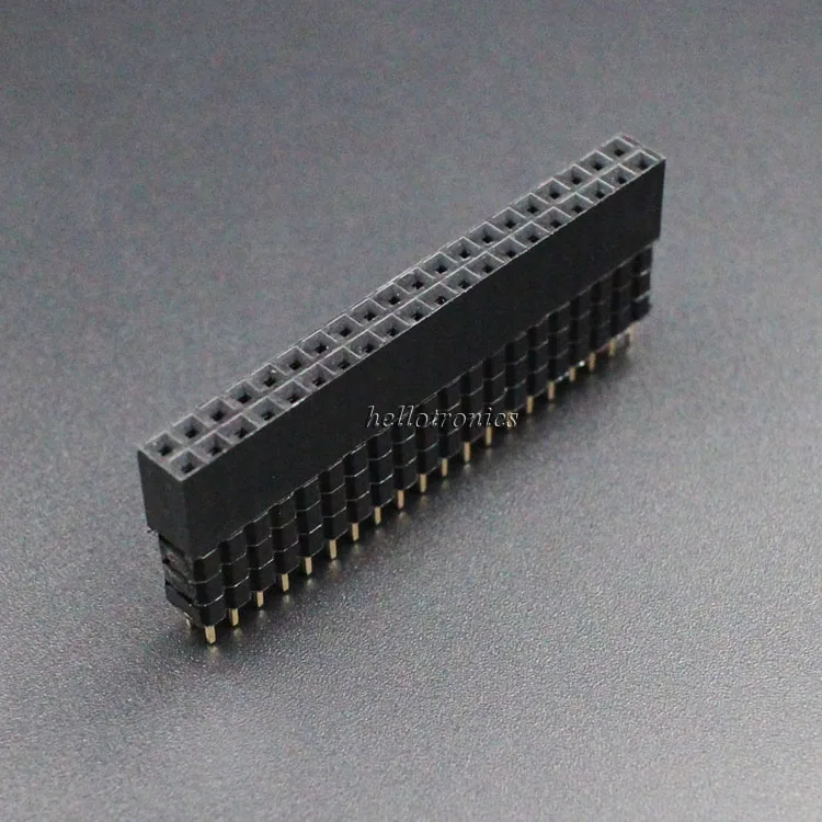 Hellotronics 5 шт./партия 8,5/7,5/3,0 мм 2x20 Pin 2,54 мм Шаг Raspberry Pi A+ Pi B+ Pi 2 Pi 3 Pi 4 GPIO Header