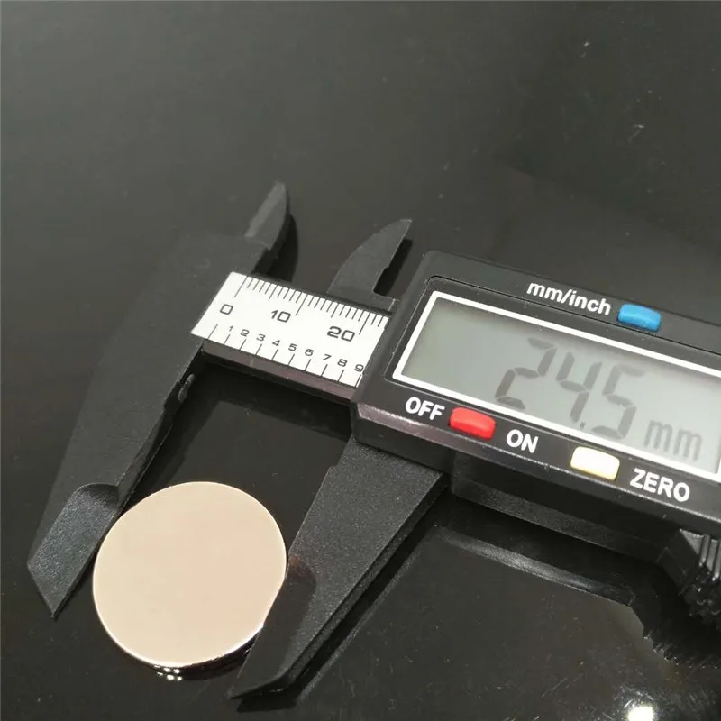 Диаметр 25x3 мм Прочный Магнитный кронштейн круглый редкоземельный неодимовый магнит диск 25*3 мм постоянный мощный магнит