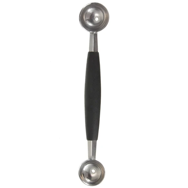 Double Ended Headed Fruit Icecream Ball Spoon Melon Baller Parisienne Scoop 30mmin Other Cake