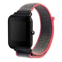 HIPERDEAL модная крутая Волшебная наклейка холщовый ремешок на запястье для Huami Smart Bip Молодежные часы сменный ремешок JANN04