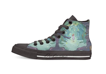 

Firefly forest High Top Canvas Shoes Flat Casual Custom Unisex Sneaker Drop Shipping