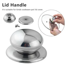 Сменная кастрюля из нержавеющей стали, стеклянная крышка, ручка, кухонный инструмент, кухонная посуда