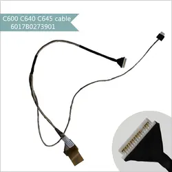Новый ЖК-дисплей LVDS кабель для Toshiba C600 C640 C645 экран ноутбука видео кабель 6017b0273901