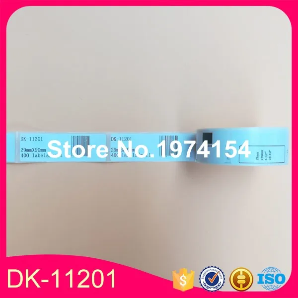 50 x Rolls Brother Совместимые Этикетки DK 11201 29 мм 90 400 этикеток в рулоне 1201 201|brother label|dk
