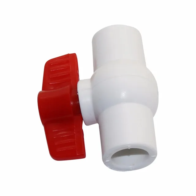 1 Pc 20 Mm 25 32 Pvc Golyószelep Waterstop Kapcsoló Csatlakozók Otthoni Kerti Mezőgazdasági Gazdaság Öntözőrendszer Eszközök - Image 4
