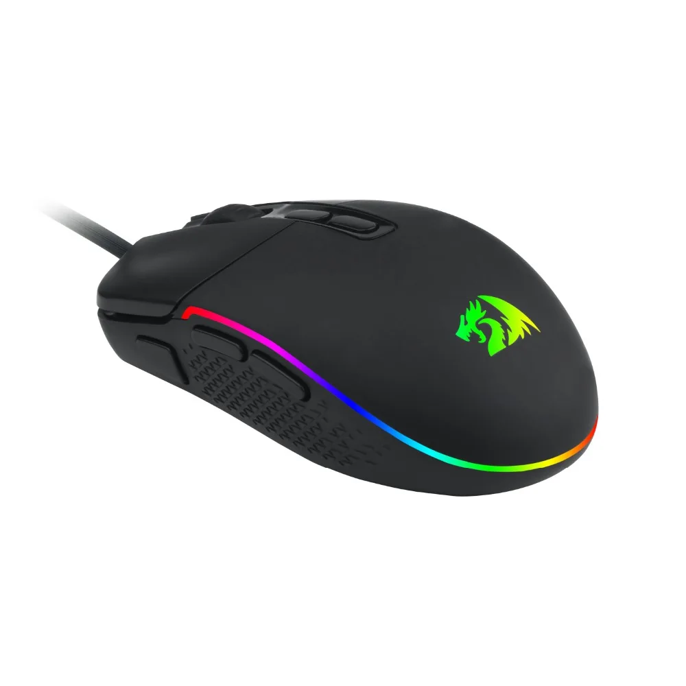 Новая игровая мышь Redragon 10000 DPI 16 8 миллионов RBG с подсветкой 7 кнопок эргономичный