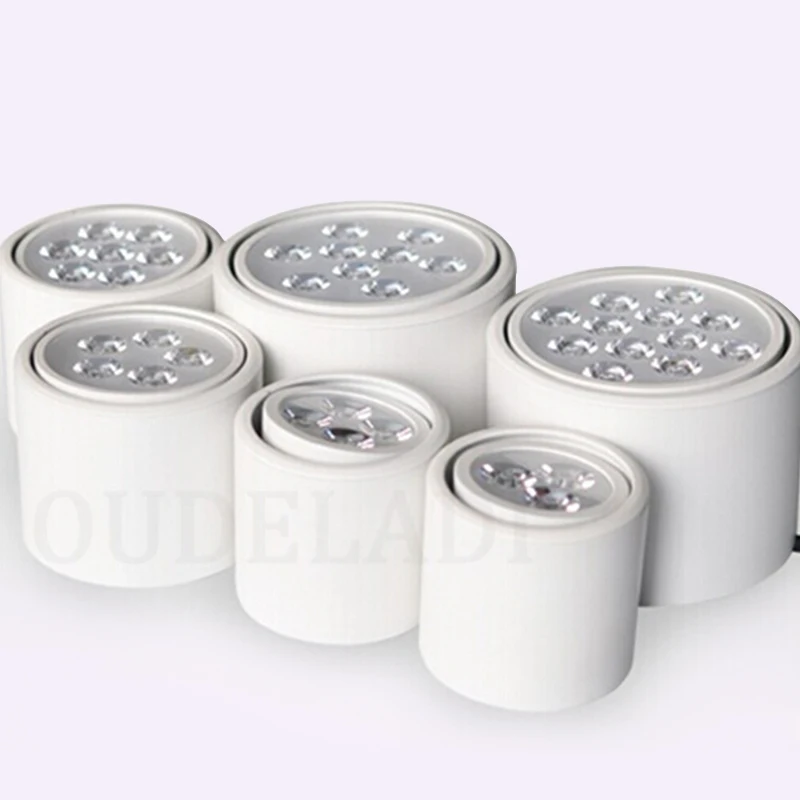 

Surface Mounted LED Down light 3W5W7W9W12W15W18W AC85-265V High brightness led spot lamp ceiling lighting RoHS CE