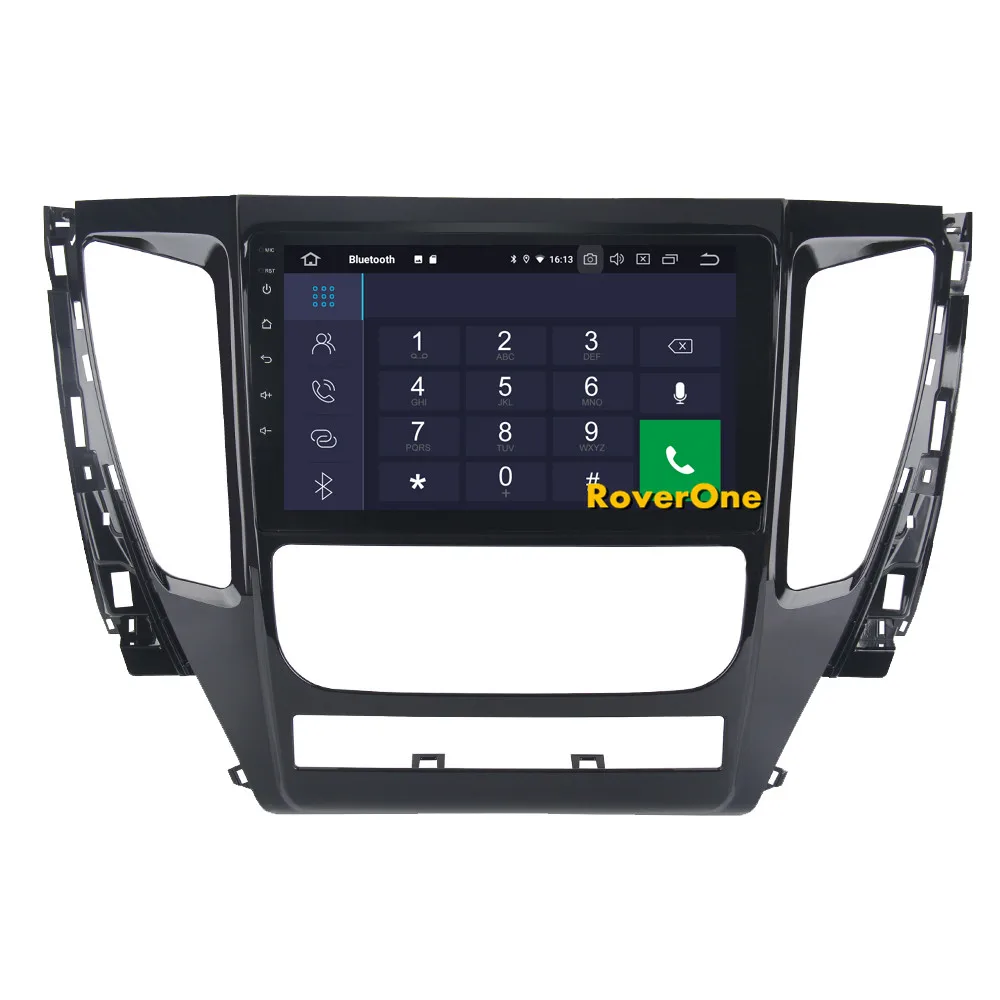 Flash Deal RoverOne For Mitsubishi Pajero Sport 2017 Android 9.0 Autoradio Car Multimedia Player Radio GPS Navigation Head Unit NO DVD 9