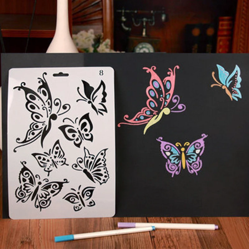 DIY Craft Wizard Walls Painting Scrapbooking Decorative Embossing Paper Cards DIY Craft Wizard Walls Painting Scrapbooking Decorative Embossing Paper Cards