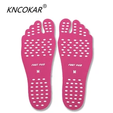 KNCOKAR стельки для пляжа противоскользящая обувь коврики невидимые ноги изоляция Удобные стельки эластичные стельки для пляжа Горячая sellijng