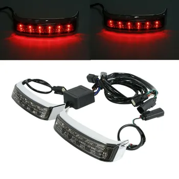 

Saddlebag LED Run Brake Turn Lamp Lights fit For Harley Road Electra Street Glide Ultra Limited Low 14-19 FLHTCU FLHTK FLHTKL