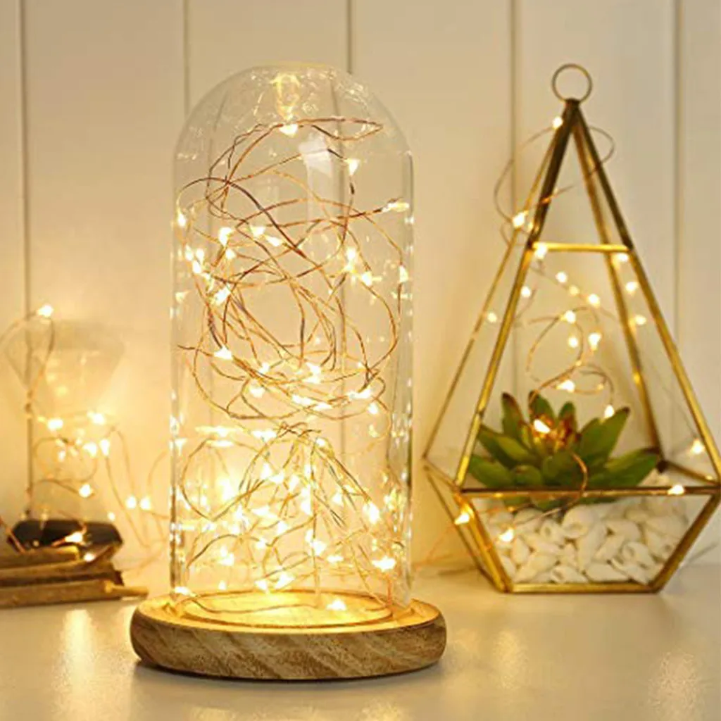 

Luminous christmas New year party wedding decoration for home pretty String Lights Electric Plug-in Multi Color gift christmas