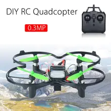 TOMLOV SG200 2.4GHz 0.3MP WiFi Camera Mini DIY Drone RC Quadcopter Remote Control Helicopter Headless Mode One-key Return