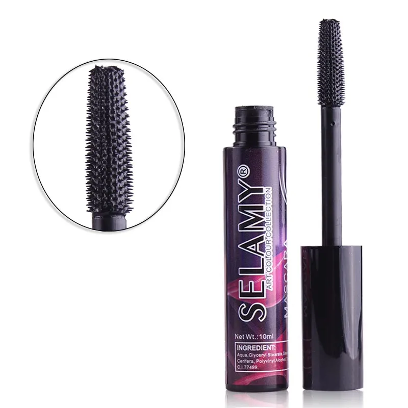1PC Professional Brand Lengthening Mascara Cosmetics Waterproof Natural