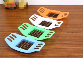 

by dhl 1000pcs high quality Fry Potato Chip Cut Cutter Vegetable Fruit Slicer Chopper Chipper Kitchen Tools